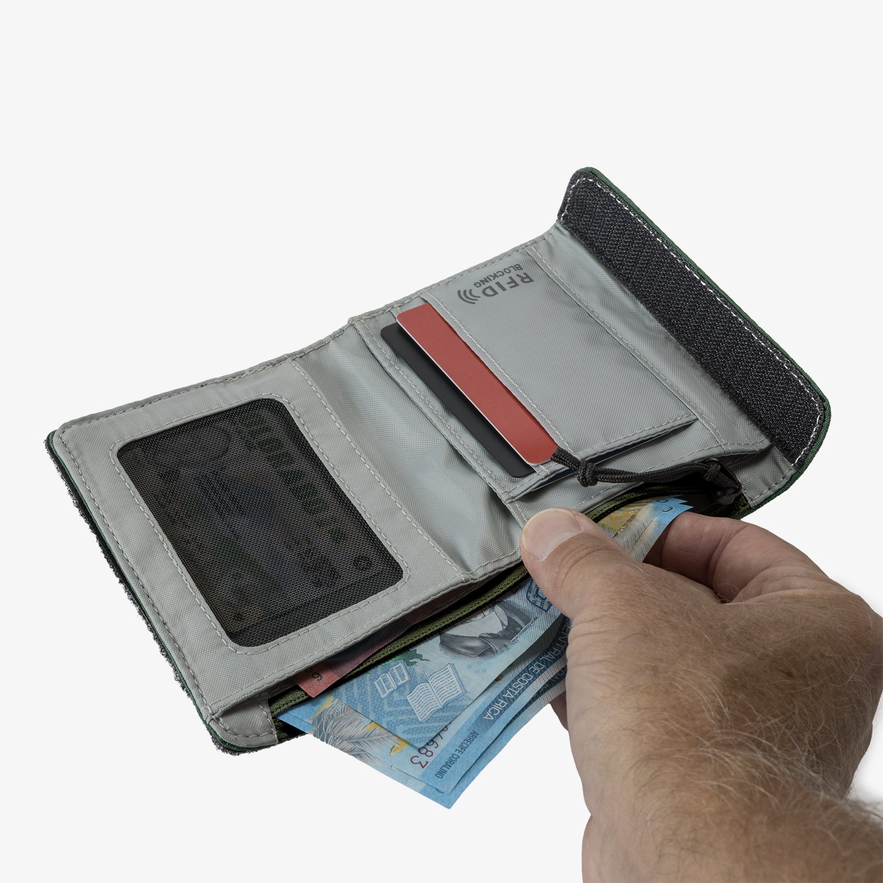 Stash RFID Trifold Wallet - Image 5