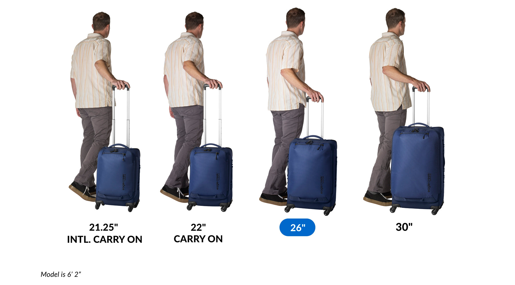 Expanse 4-Wheel 26/60L Luggage - Image 7