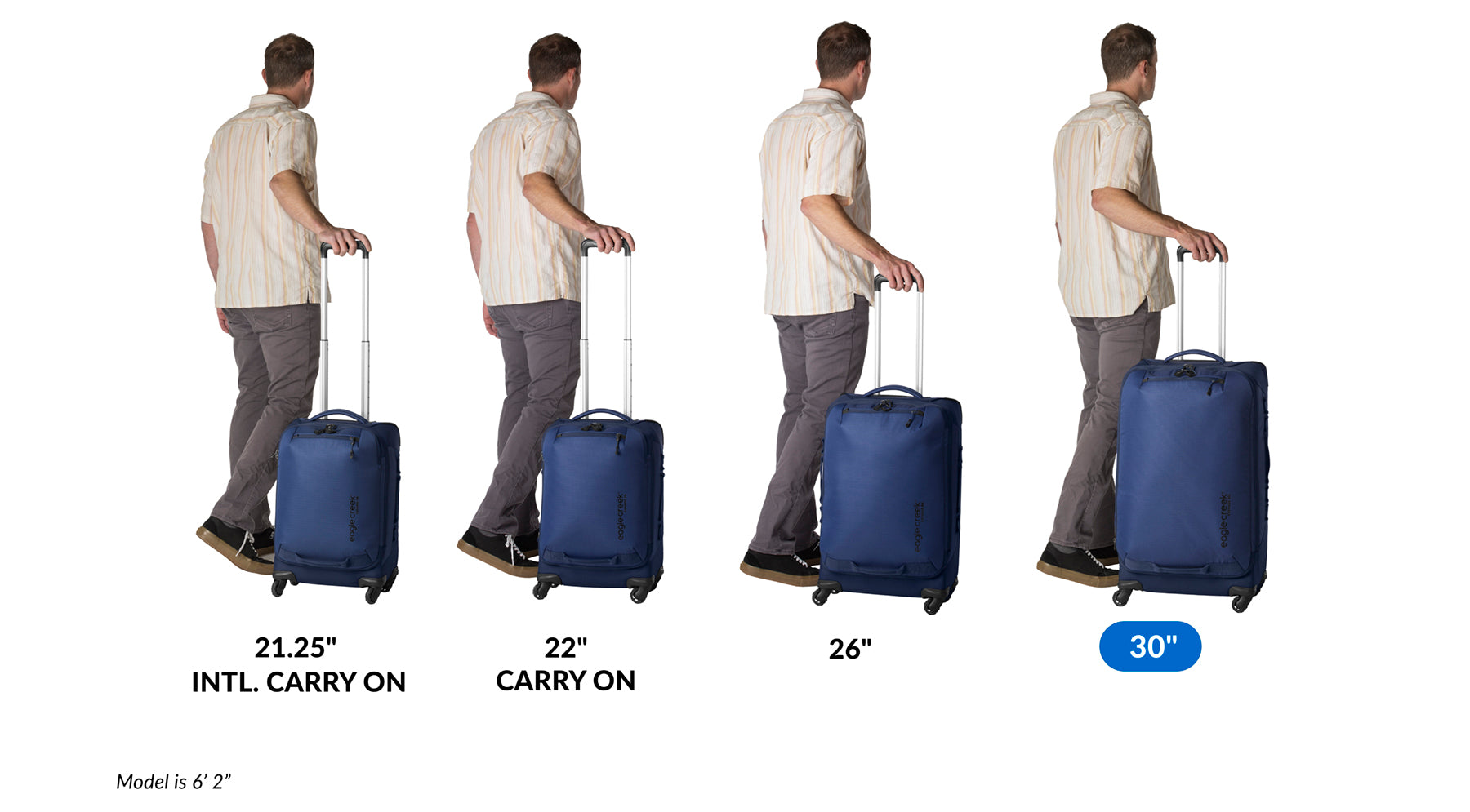 Expanse 4-Wheel 30/90L Luggage - Image 15